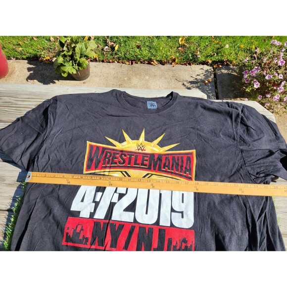Wrestlemania 35 T-Shirt 3XL XXXL 4-7-2019 New York New Jersey NY/NJ WWE NWOT - Picture 3 of 13